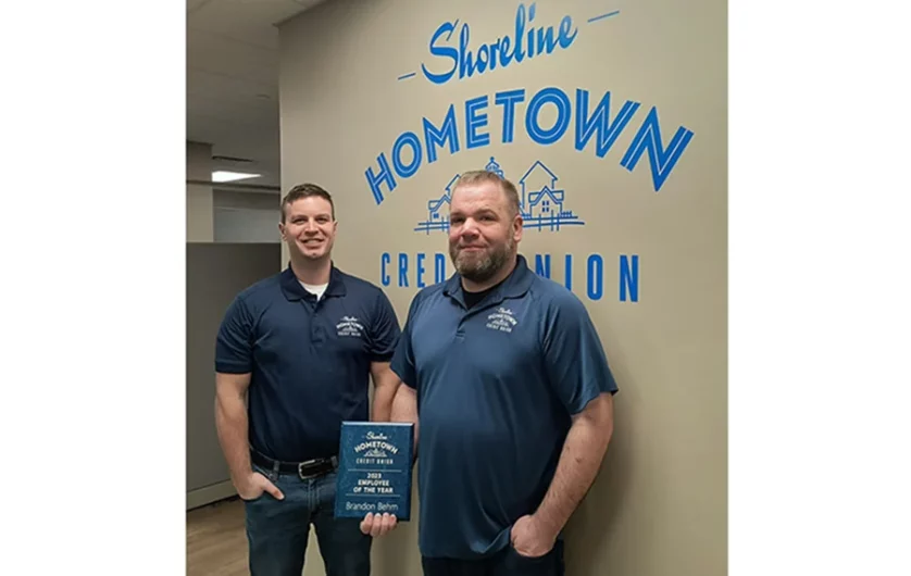 Shoreline Hometown Credit Union awards Employee of the Year - The