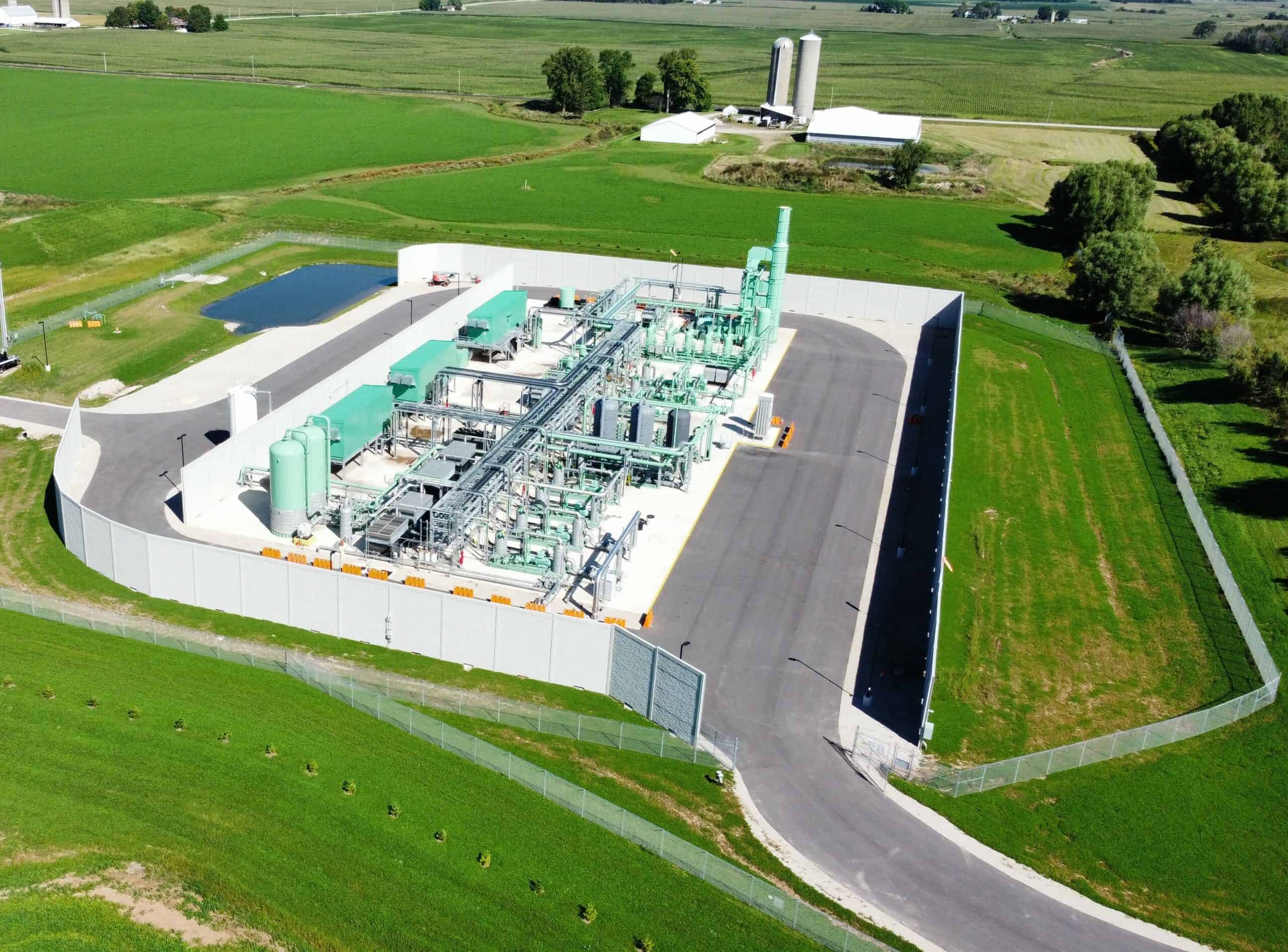 From trash to renewable energy  RNG facility now open in Hilbert - The  Business News